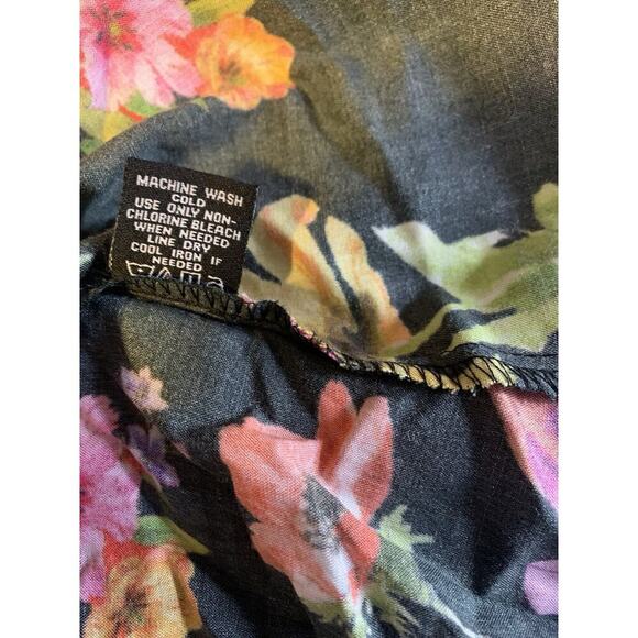 Women’s Medium Tolani Collection Colorful Floral Shirt xxs - Picture 5 of 5